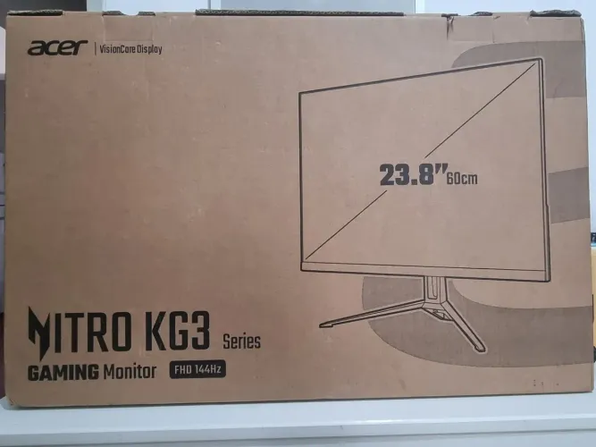 Monitor Gamer Acer Nitro Kg243y 23.8 Full HD (1920x1080) 144hz. 127/220v.