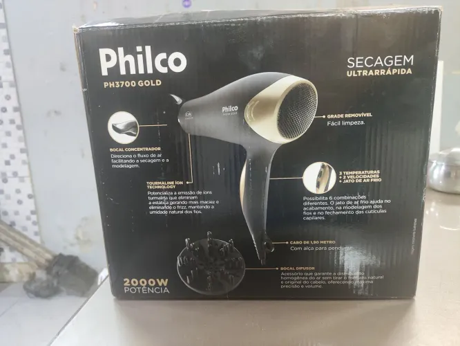 Secador e escova modeladora diamond brilliance