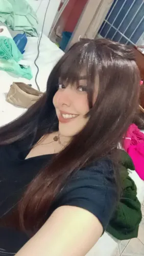 LACE WIG VINHO NATURAL COM FRANJA 