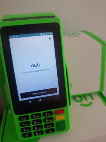 Maquininha de Cartão VerdinhaTon