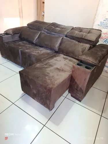 SOFA RETRÁTIL E RECLINÁVEL NOVOS