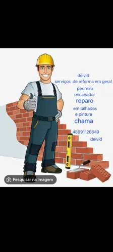 Pedreiro encanador 
