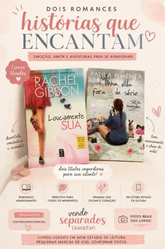? Livros de Romance - Minha Vida Fora de Série + Loucamente Sua