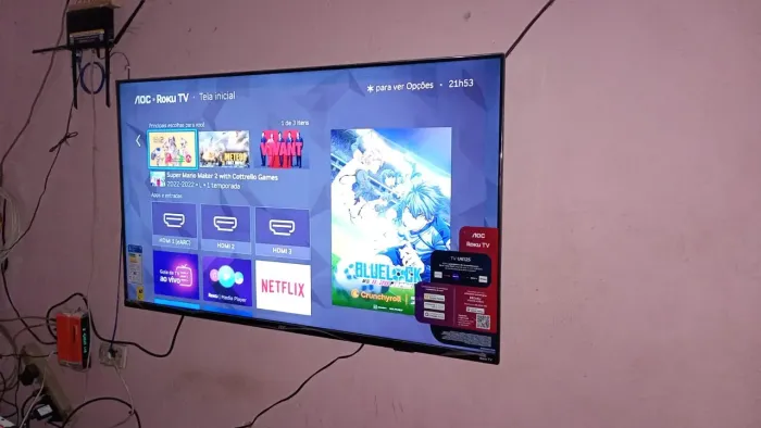 TV Smart AOC 50 polegadas 4K
