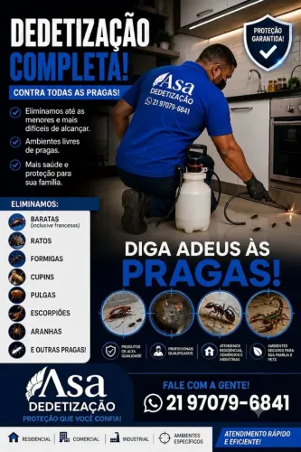 Asa dedetização