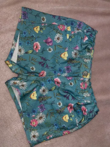 short fuzarka estampado 