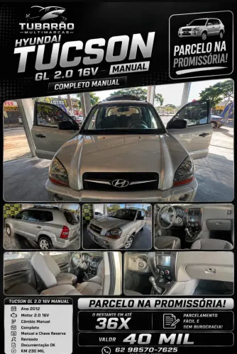 Hyundai Tucson 2.0 16V Mec. 2012