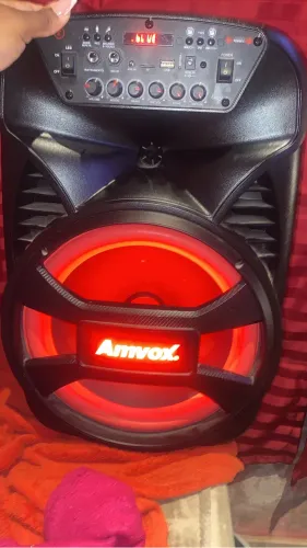Caixa de som amvox 480w