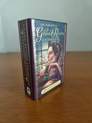 Tarô Gilded Reverie Lenormand Baralho Cigano Versão Expanded