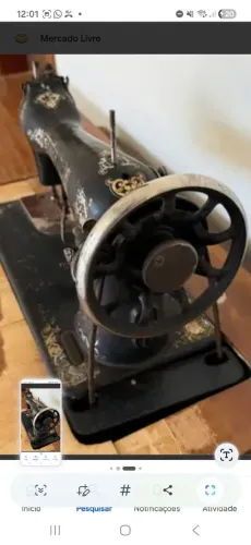 Vendo máquina antiga duas r$ 400