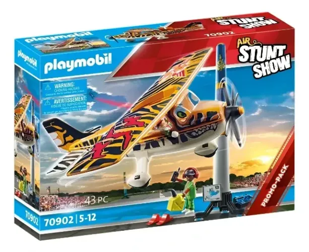 Playmobil Air Stunt Show Avião Tiger 70902