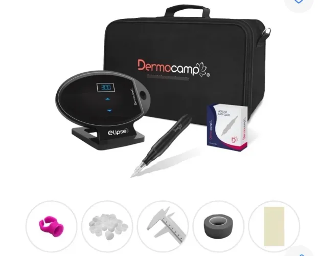 Combo Controle Elipse Preto + Dermografo Sharp 300 Pró Preto