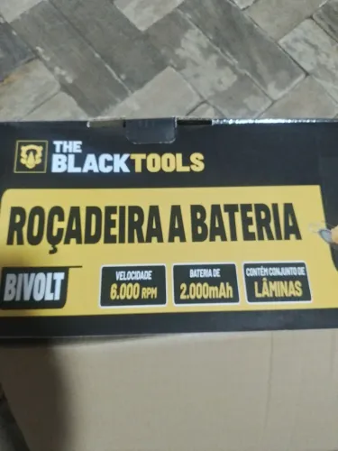 Rocadeira à bateria "The black tools"