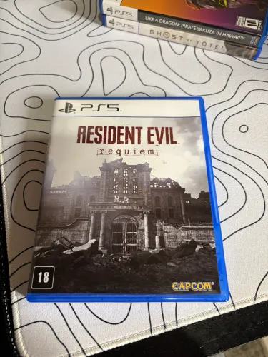 Jogo Resident Evil Requiem PS5 Mídia Física
