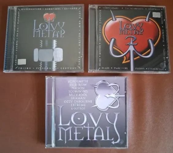 CDs - Rock Nacional e Internacional