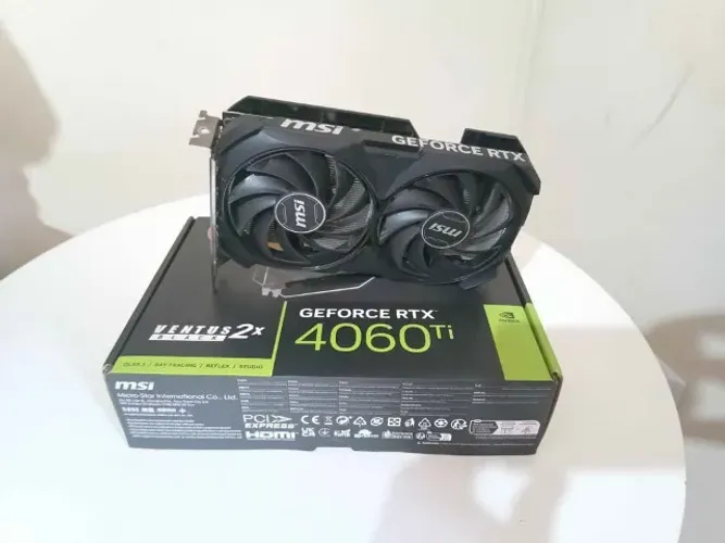 RTX 4060Ti MSI Ventus 2X Black (Preço Final)