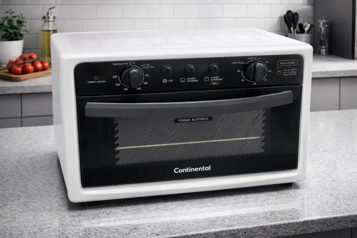 Forno Elétrico Continental 44L Branco - Semi Novo | Grande e Potente