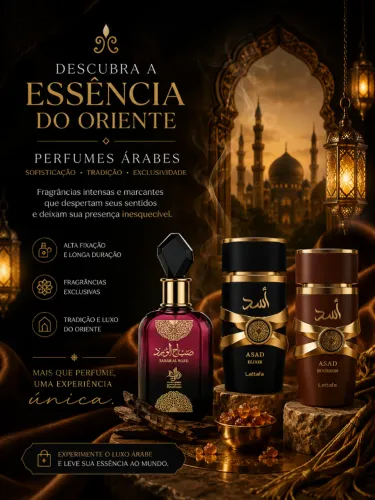 PERFUMES ÁRABES ORIGINAIS