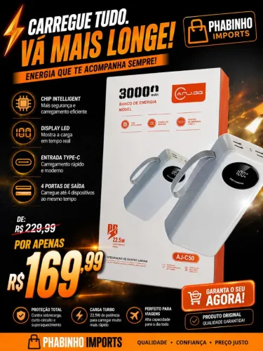 Carregador portátil