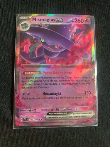 mismagius ex coleção 30 anos pokemon 036/094