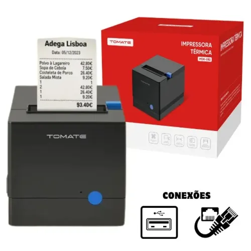 Impressora Térmica 80mm Não Fiscal Usb Ethernet E Guilhotina