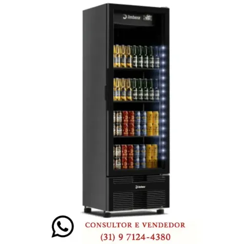 Cervejeira 565L Porta de Vidro Imbera