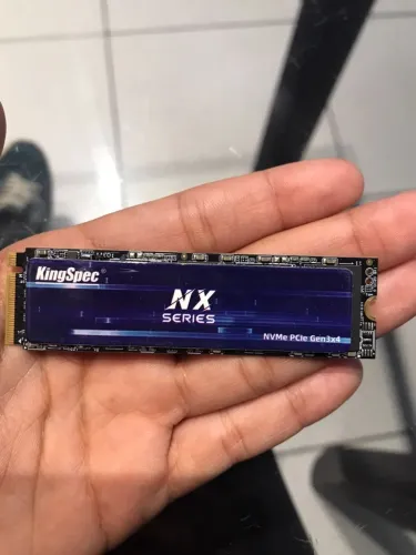 SSD NVMe KingSpec NX Series 512GB M.2 2280 - 98% de saúde