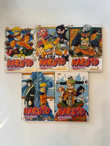 Mangas Naruto Gold (1 ao 5)