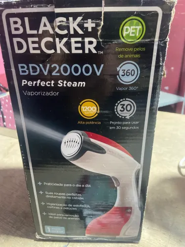 Passadeira a vapor black Decker