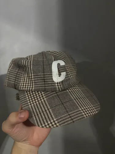 Boné class big c plaid