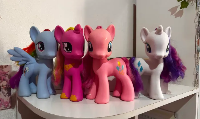 Lote Quatro My little pony 20cm hasbro