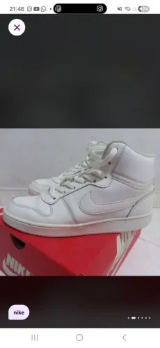 Tenis nike court cano médio tam 38