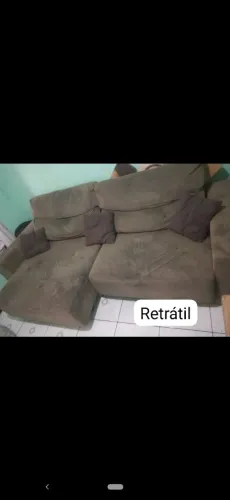 Sofá Retrátil e Reclinável Modular Alta qualidade 4 Lugares grandes foi pago 3400 faço 750