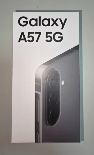 Samsung Galaxy A57, 256gb, 5G lacrado, com NF. Parcelo no cartão.