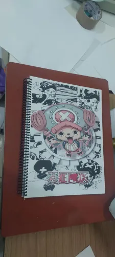 Caderno personalizado one piece Chopper