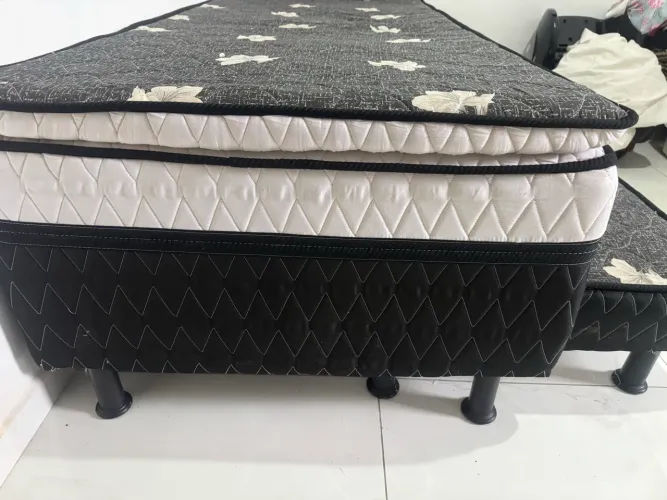 Bicama Box Solteiro / Cama Box com Auxiliar.
