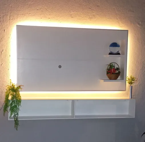 Painel para tv e nicho.