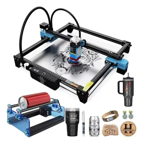 Máquina laser tts 55 pró cnc 40w