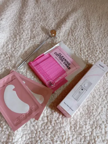 ?Nano Mist Sprayer, Cleaning Cotton Swab (Microbrush), Espelho de precisão, Pads em gel