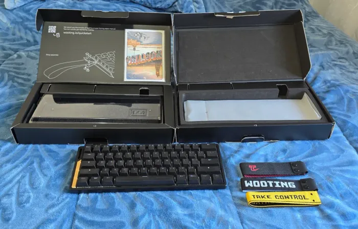 Wooting60HE + Case Alumaze60