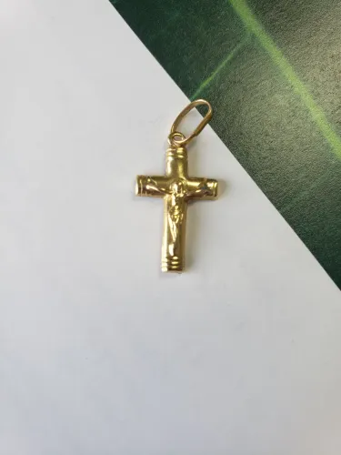 Pingente Crucifixo Ouro 18k
