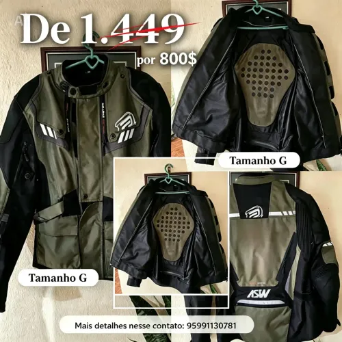 Jaqueta motociclista