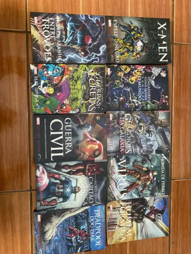 Coleção Marvel - Livros em Excelente Estado
