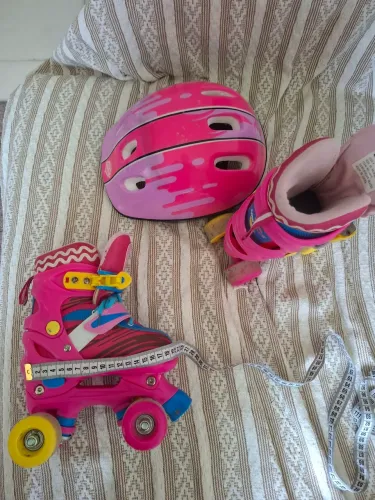 Patins 4 rodas infantil