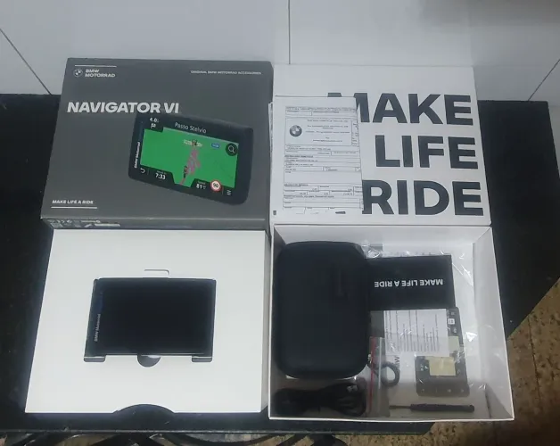 Gps Garmin Bmw Motorrad Navigator Vi Pro Com Bluetooth