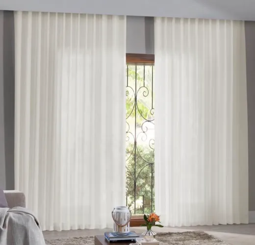Cortina (5m x 2,54) + Trilho suisso 