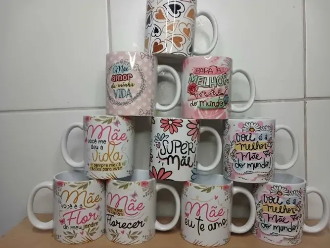 Canecas personalizadas Dia das Mães