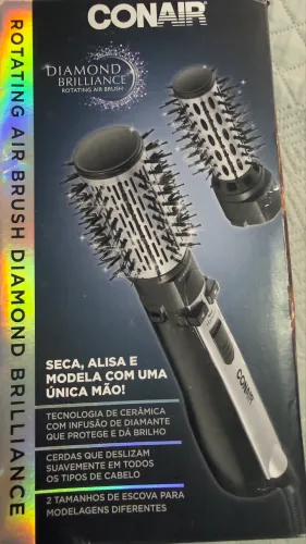 ESCOVA ROTATIVA CONAIR DIAMOND BRILLIANCE 127V - 900W POLISHOP