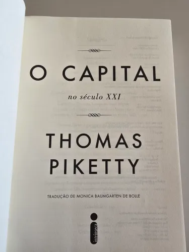 O Capital - Thomas Piketty