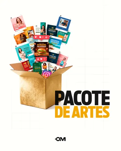 Pacote com 20 POSTS para as Redes Sociais da sua empresa